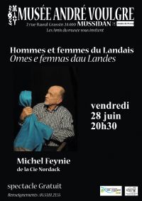 « Hommes et femmes du Landais ou Omes e femnas dau Landes ». Le vendredi 28 juin 2019 à Mussidan. Dordogne.  20H30